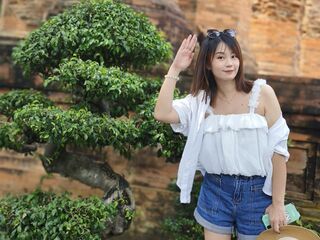 camgirl masturbating with sex toy HuangTiantian
